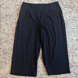 HALARA Women's Black Flat Front Pants